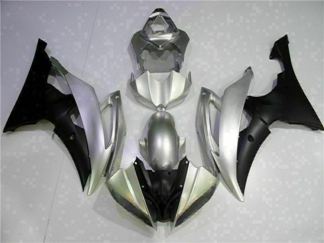 Silber Schwarz R6 08-16 Verkleidungen Silber Schwarz R6 08-16 Verkleidungen