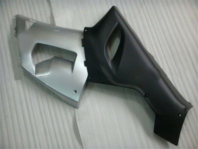 Silber Schwarz ZX6R 05-06 Verkleidungen Silber Schwarz ZX6R 05-06 Verkleidungen