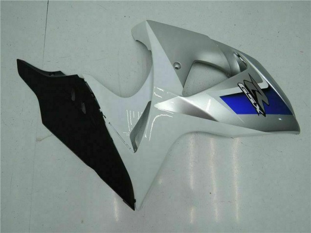 Silber Weiß GSXR 1000 K9 09-16 Verkleidungen