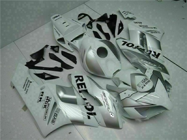 Silber Weiß Repsol CBR 1000 RR 04-05 Verkleidung Silber Weiß Repsol CBR 1000 RR 04-05 Verkleidung