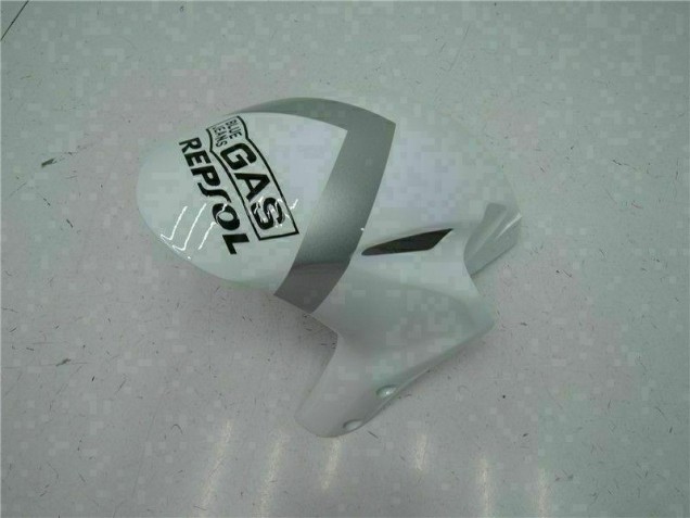 Silber Weiß Repsol CBR 1000 RR 04-05 Verkleidung Silber Weiß Repsol CBR 1000 RR 04-05 Verkleidung