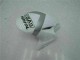 Silber Weiß Repsol CBR 1000 RR 04-05 Verkleidung Silber Weiß Repsol CBR 1000 RR 04-05 Verkleidung