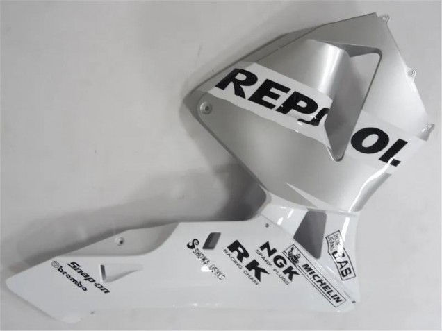 Silber Weiß Schwarz Repsol CBR 600 RR 03-04 Verkleidungen Silber Weiß Schwarz Repsol CBR 600 RR 03-04 Verkleidungen
