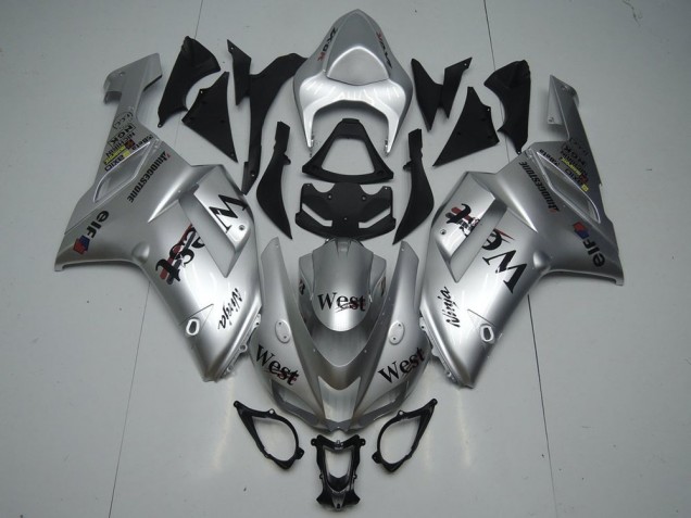 Silber West ZX6R 07-08 Verkleidungen