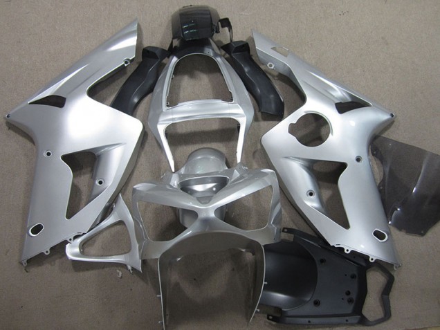 Silber ZX6R 03-04 Verkleidungen