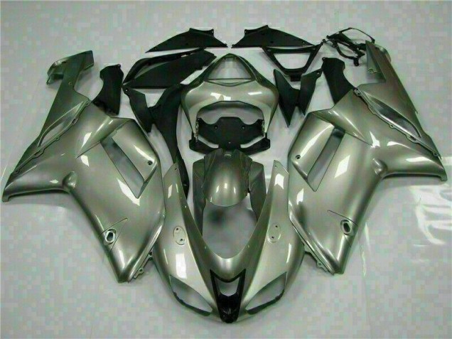 Silber ZX6R 07-08 Verkleidungen Silber ZX6R 07-08 Verkleidungen