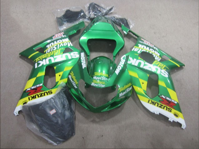 Telefunica Movistar GSXR 600 K1 K2 K3 01-03 Verkleidungen