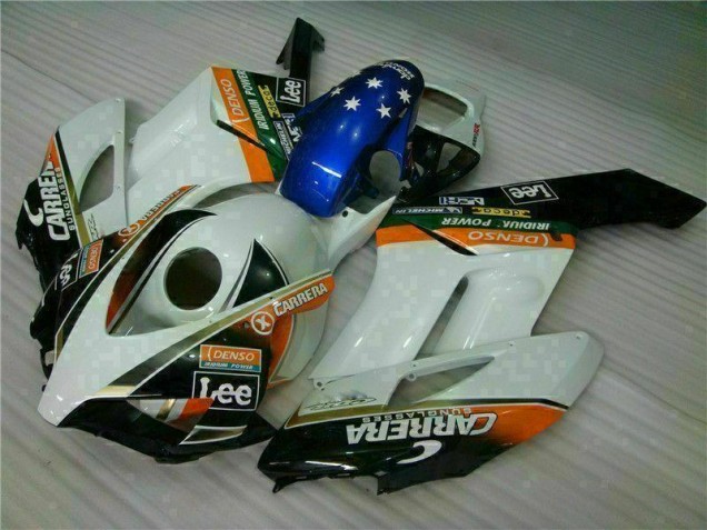 Weiß Blau CBR 1000 RR 04-05 Verkleidungen