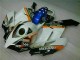 Weiß Blau CBR 1000 RR 04-05 Verkleidungen