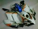 Weiß Blau CBR 1000 RR 04-05 Verkleidungen
