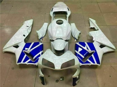 Weiß Blau CBR 600 RR 03-04 Verkleidung