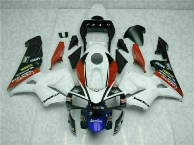 Weiß Blau CBR 600 RR 03-04 Verkleidungen