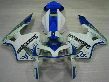 Weiß Blau CBR 600 RR 05-06 Vollverkleidung