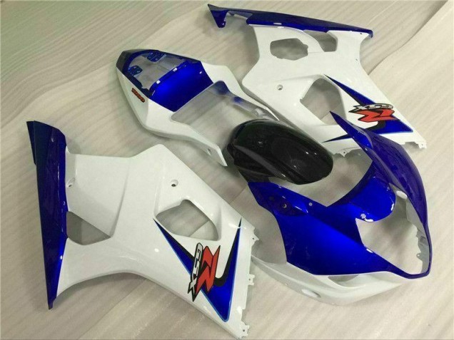 Weiß Blau GSXR 1000 K3 03-04 Verkleidungen