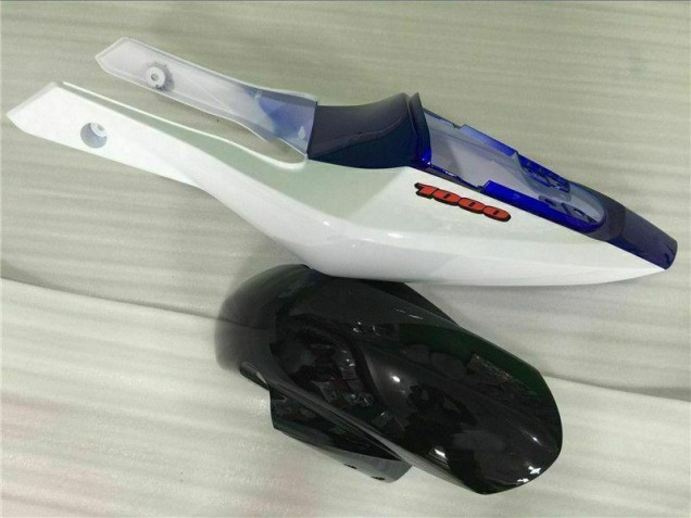 Weiß Blau GSXR 1000 K3 03-04 Verkleidungen