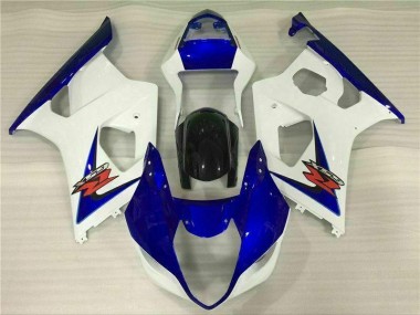 Weiß Blau GSXR 1000 K3 03-04 Verkleidungen