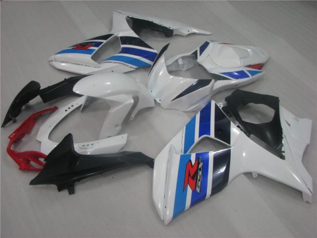 Weiß Blau GSXR 1000 K9 09-16 Verkleidungen