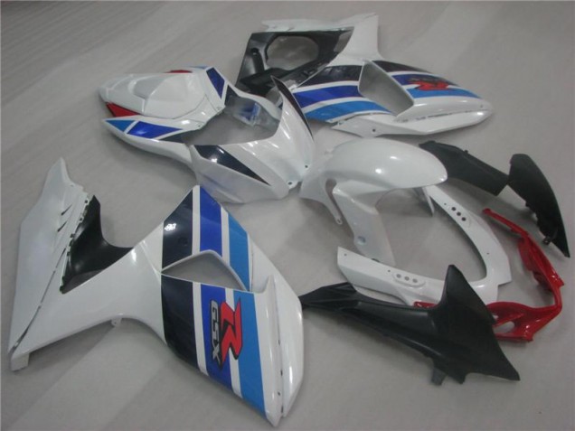 Weiß Blau GSXR 1000 K9 09-16 Verkleidungen