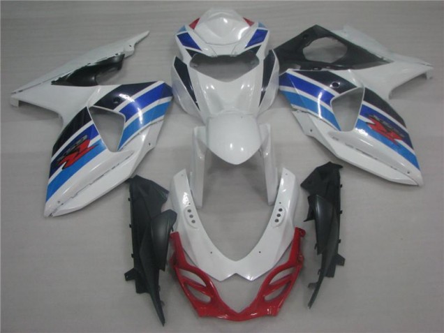 Weiß Blau GSXR 1000 K9 09-16 Verkleidungen