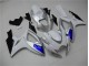 Weiß Blau GSXR 600 / 750 K6 06-07 Verkleidung