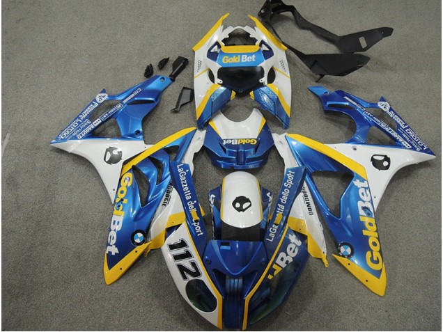 Weiß Blau GoldBet 112 S1000RR 09-14 Verkleidungen Weiß Blau GoldBet 112 S1000RR 09-14 Verkleidungen