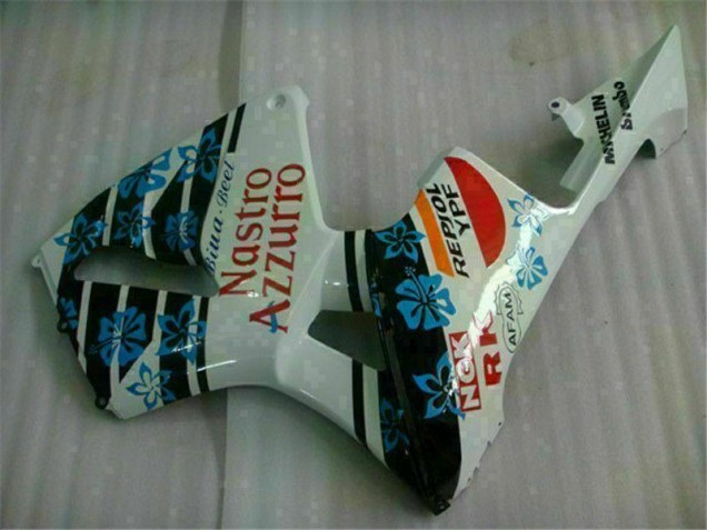 Weiß Blau Nastro Azzurro 46 CBR 600 RR 05-06 Verkleidung