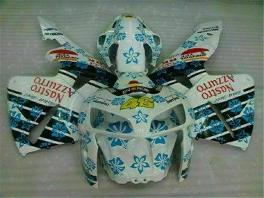 Weiß Blau Nastro Azzurro 46 CBR 600 RR 05-06 Verkleidung