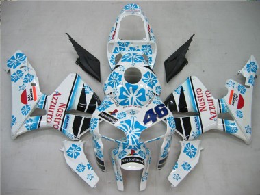 Weiß Blau Nastro Azzurro 46 CBR 600 RR 05-06 Verkleidungen
