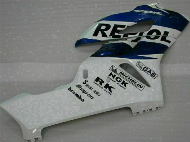 Weiß Blau Repsol CBR 1000 RR 04-05 Verkleidungen