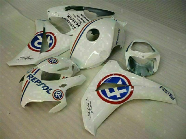 Weiß Blau Repsol CBR 1000 RR 08-11 Verkleidung