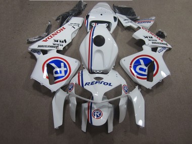 Weiß Blau Repsol CBR 600 RR 05-06 Verkleidungen