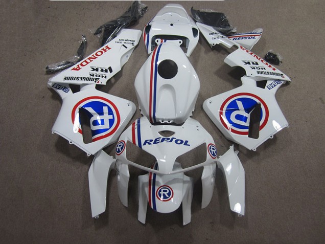 Weiß Blau Repsol CBR 600 RR 05-06 Verkleidungen Weiß Blau Repsol CBR 600 RR 05-06 Verkleidungen