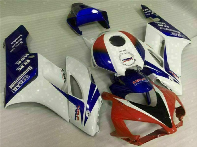 Weiß Blau Rot CBR 1000 RR 04-05 Verkleidungen Weiß Blau Rot CBR 1000 RR 04-05 Verkleidungen