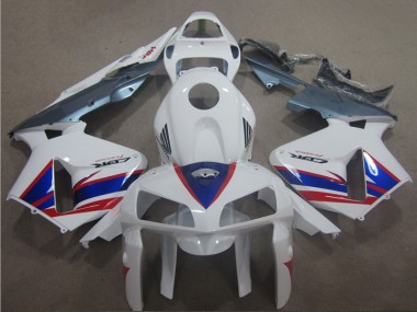 Weiß Blau Rot CBR 600 RR 05-06 Verkleidungen