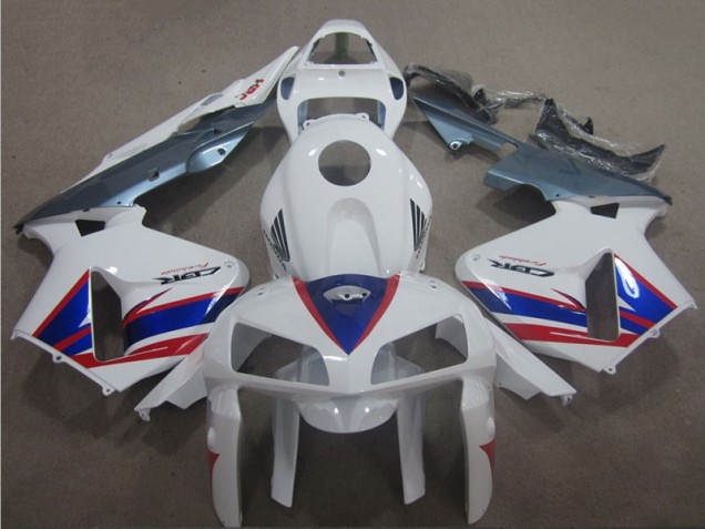 Weiß Blau Rot CBR 600 RR 05-06 Verkleidungen