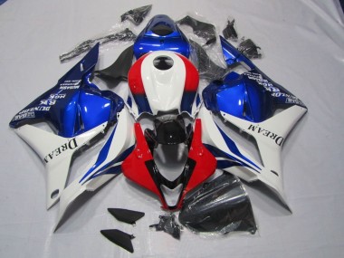 Weiß Blau Rot DREAM CBR 600 RR 09-12 Verkleidungen