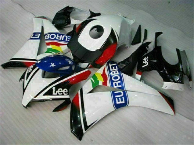 Weiß Blau Rot Eurobet Lee CBR 1000 RR 08-11 Verkleidungen Weiß Blau Rot Eurobet Lee CBR 1000 RR 08-11 Verkleidungen