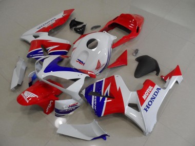 Weiß Blau Rot Motul HRC CBR 600 RR 05-06 Verkleidungen