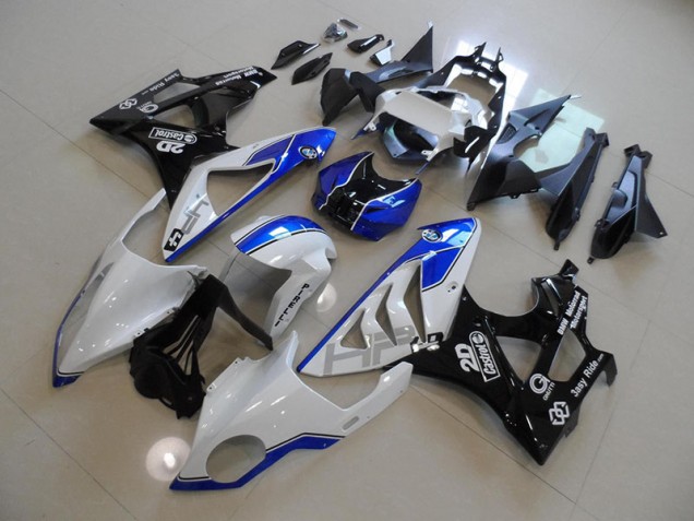 Weiß Blau S1000RR 09-14 Verkleidung Weiß Blau S1000RR 09-14 Verkleidung