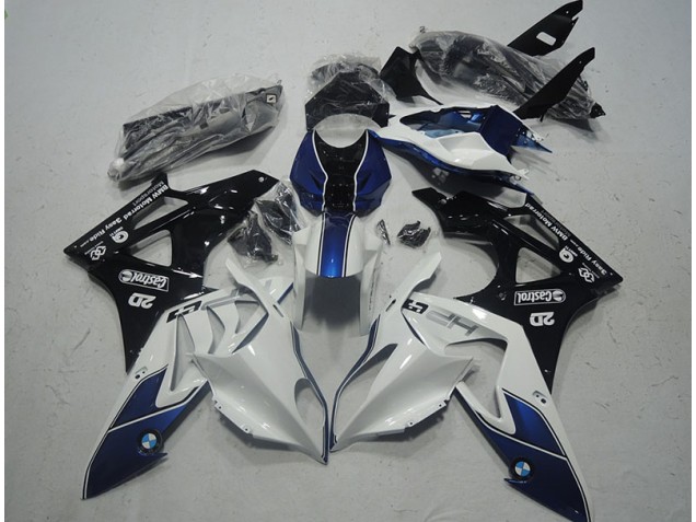 Weiß Blau S1000RR 09-14 Verkleidungen Weiß Blau S1000RR 09-14 Verkleidungen