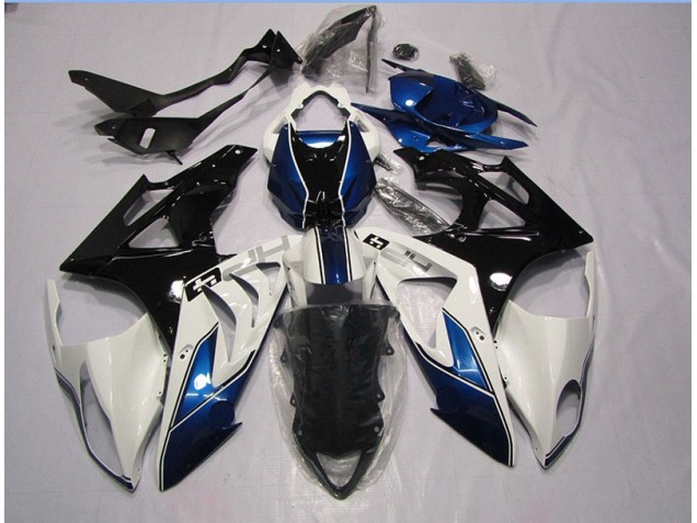 Weiß Blau S1000RR 09-14 Vollverkleidung Weiß Blau S1000RR 09-14 Vollverkleidung