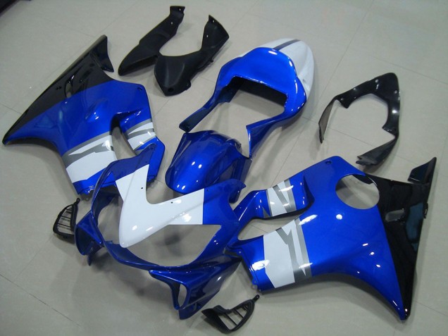 Weiß Blau Schwarz CBR 600 F4i 01-03 Verkleidungen