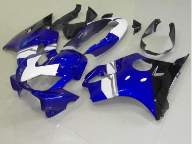 Weiß Blau Schwarz CBR 600 F4i 04-07 Verkleidungen