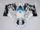 Weiß Blau Schwarz CBR 600 RR 07-08 Verkleidungen