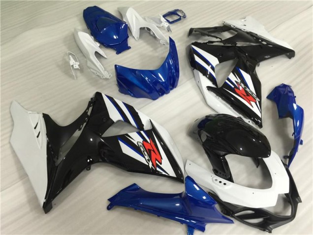 Weiß Blau Schwarz GSXR 1000 K9 09-16 Verkleidung