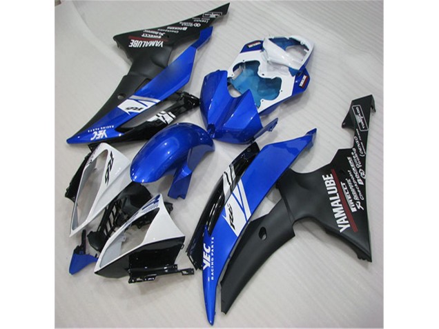 Weiß Blau Schwarz R6 08-16 Verkleidungen Weiß Blau Schwarz R6 08-16 Verkleidungen