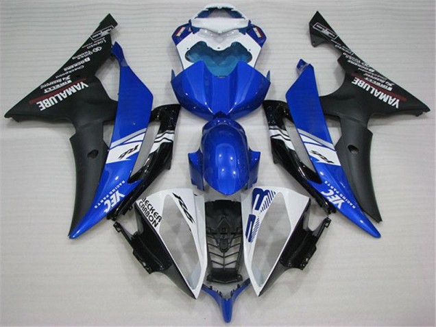 Weiß Blau Schwarz R6 08-16 Verkleidungen Weiß Blau Schwarz R6 08-16 Verkleidungen