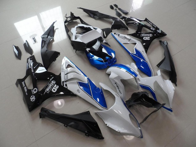 Weiß Blau Schwarz S1000RR 09-14 Verkleidungen