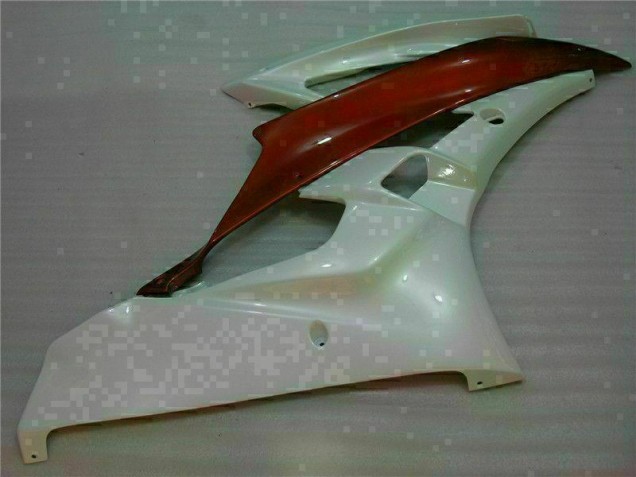 Weiß Braun R6 06-07 Verkleidungen