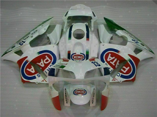 Weiß CBR 600 RR 03-04 Verkleidungen & Plastik
